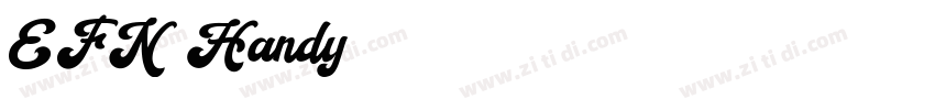 EFN Handy字体转换